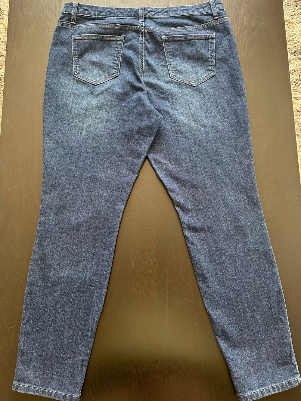Nine West Women's Skinny Jeans in Dark Indigo - Picture 3 of 12